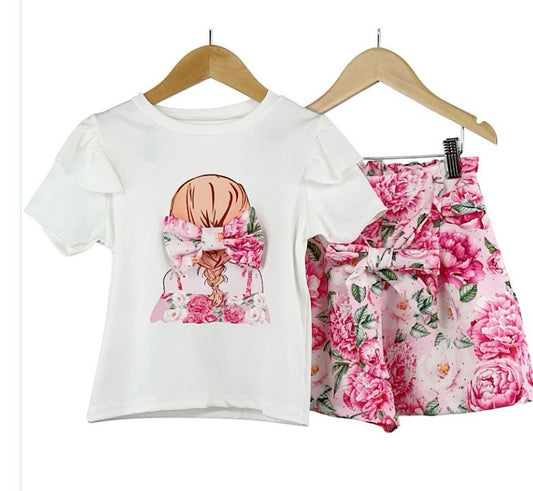2 piece short set